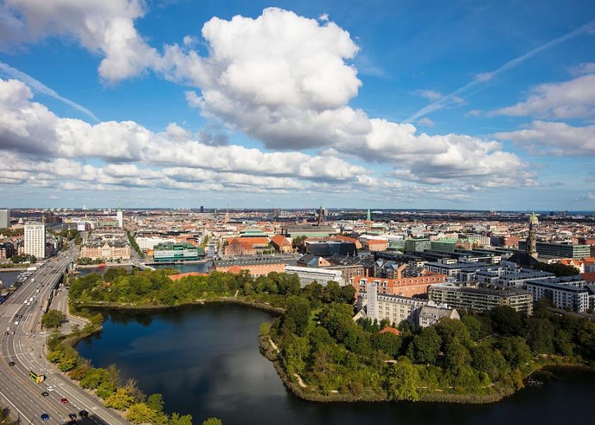 Hovedstaden Copenhagen Aerial View