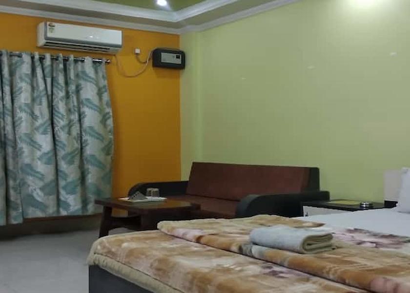 West Bengal Malda deluxe room bed
