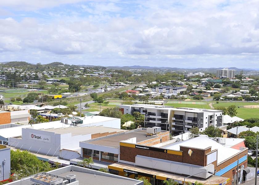 Queensland Gladstone Aerial View