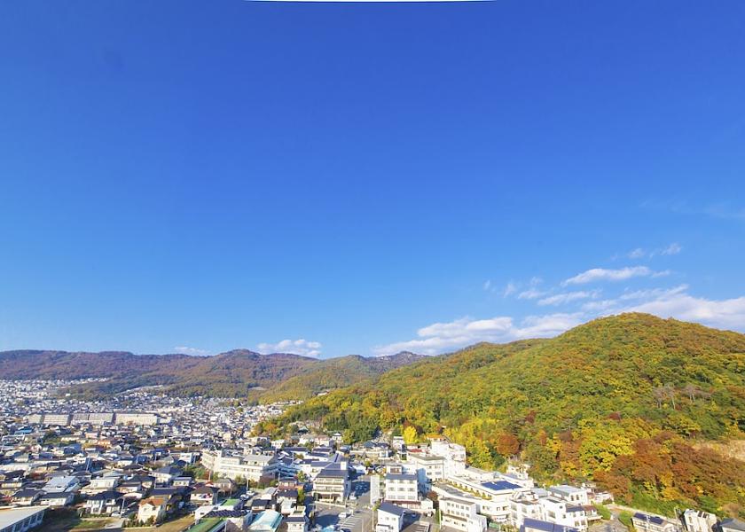Yamanashi (prefecture) Kofu View from Property
