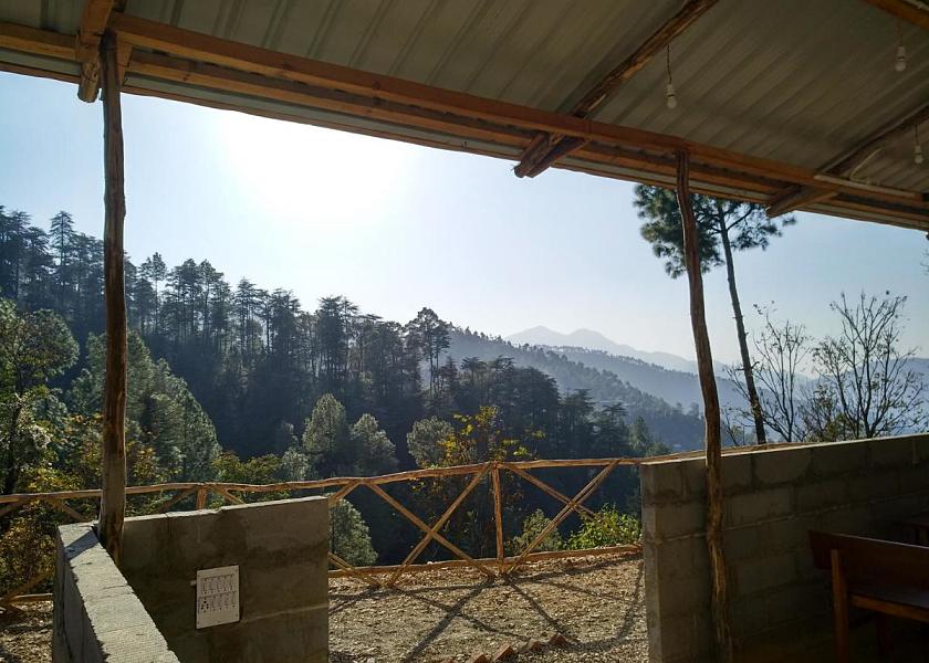 Himachal Pradesh Chail View from Property