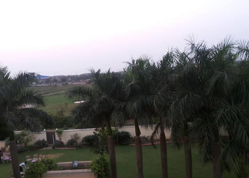 Odisha Paradip view from garden