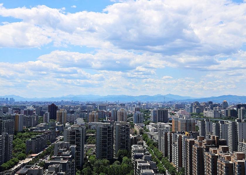 Hebei Beijing City View from Property