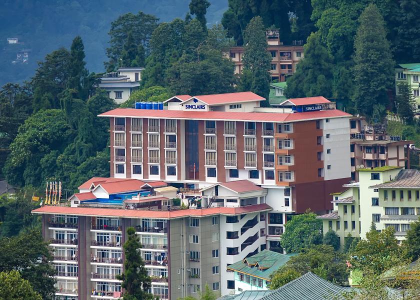 Sikkim Gangtok Hotel View