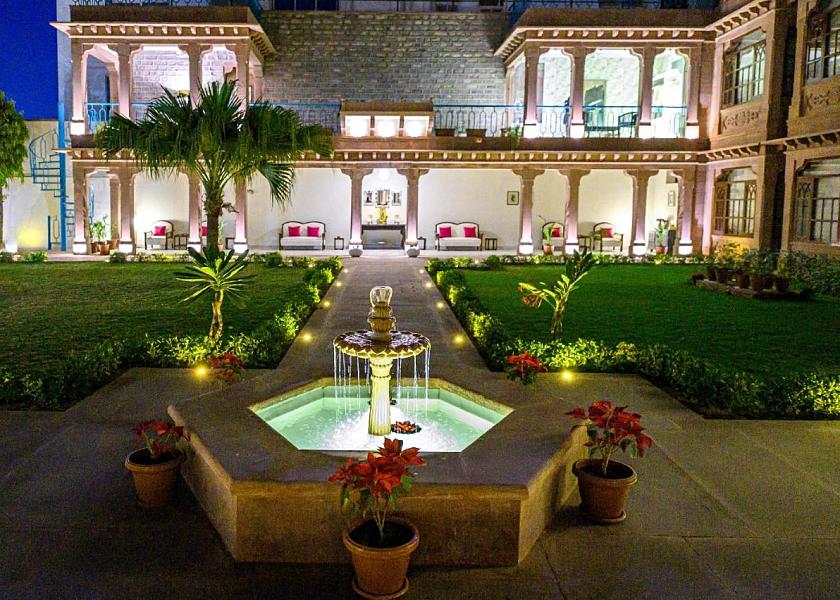 Rajasthan Jodhpur Courtyard