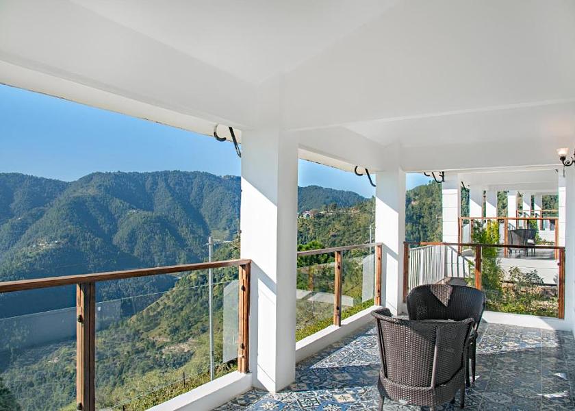 Himachal Pradesh Chail Hotel View
