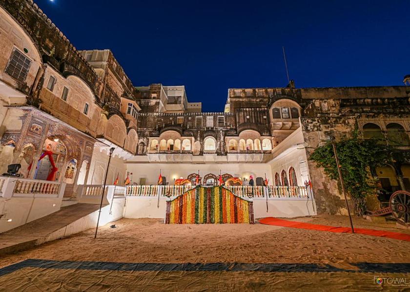 Rajasthan Mandawa Hotel Exterior