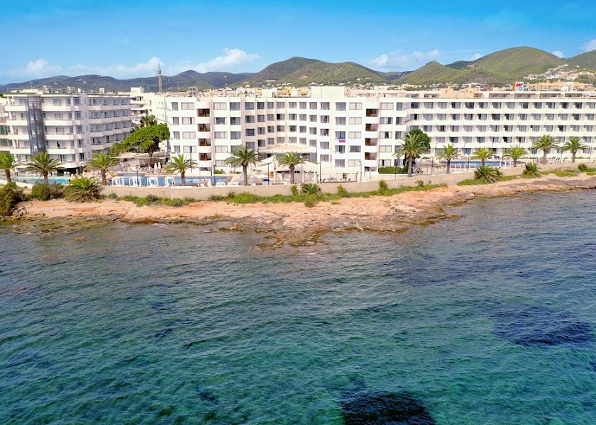 Balearic Islands Ibiza Aerial View