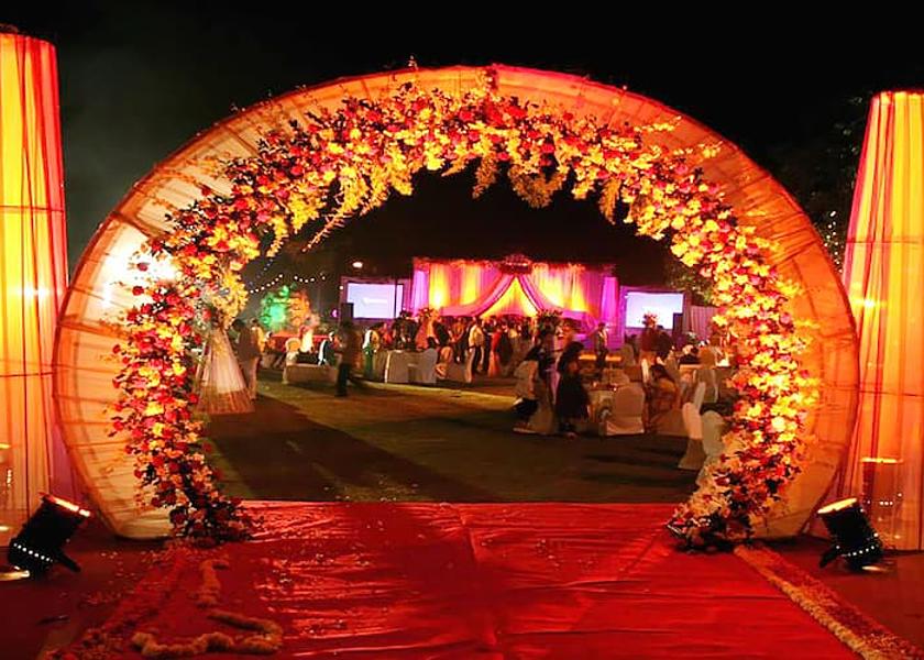 Dadra and Nagar Haveli and Daman and Diu Silvassa Wedding Entrance