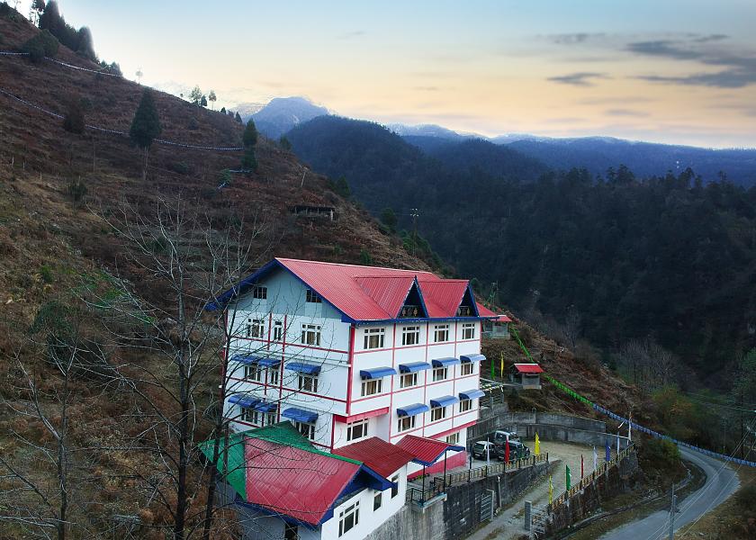 Sikkim Lachung Hotel View
