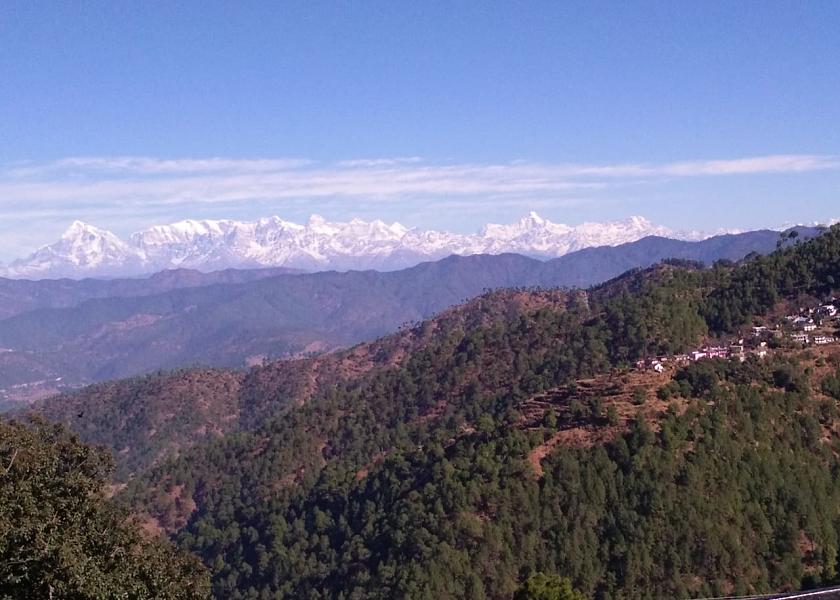 Uttarakhand Ranikhet Hotel View