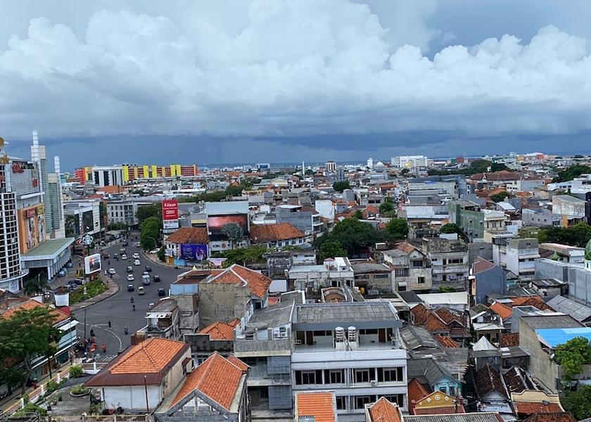 East Java Surabaya City View from Property