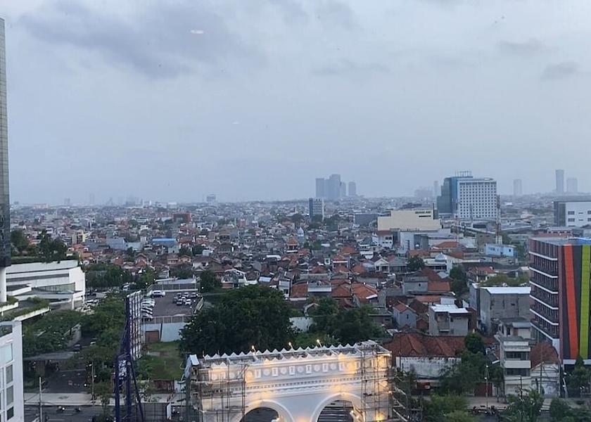 East Java Surabaya City View from Property