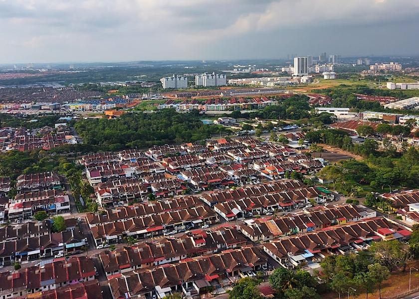 Johor Johor Bahru City View from Property