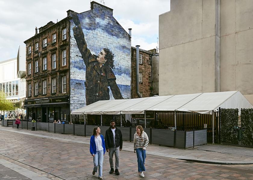 Scotland Glasgow Exterior Detail