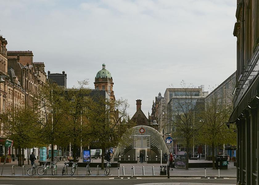 Scotland Glasgow Exterior Detail