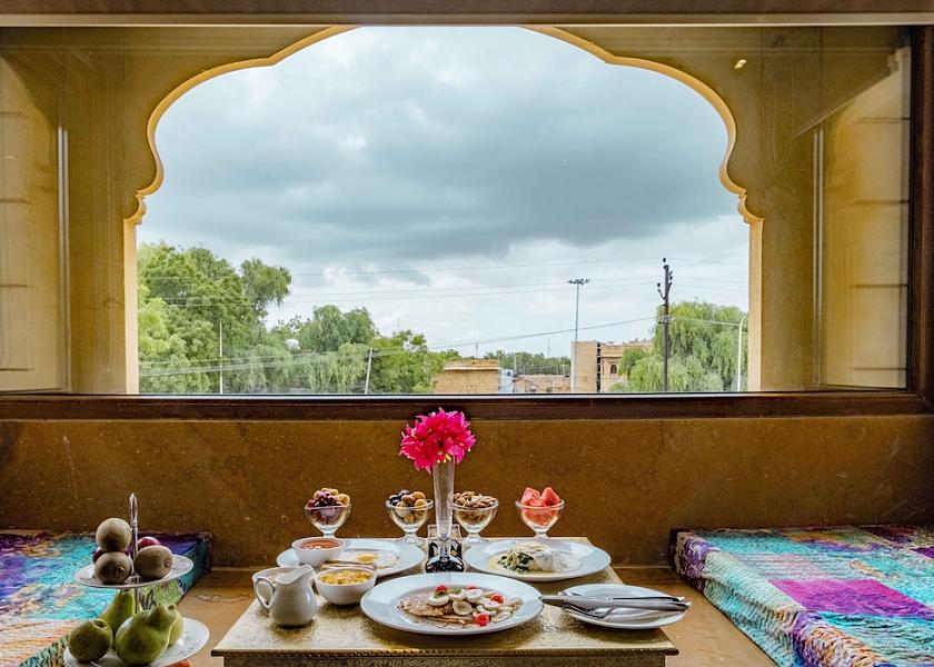 Rajasthan Jaisalmer Breakfast buffet