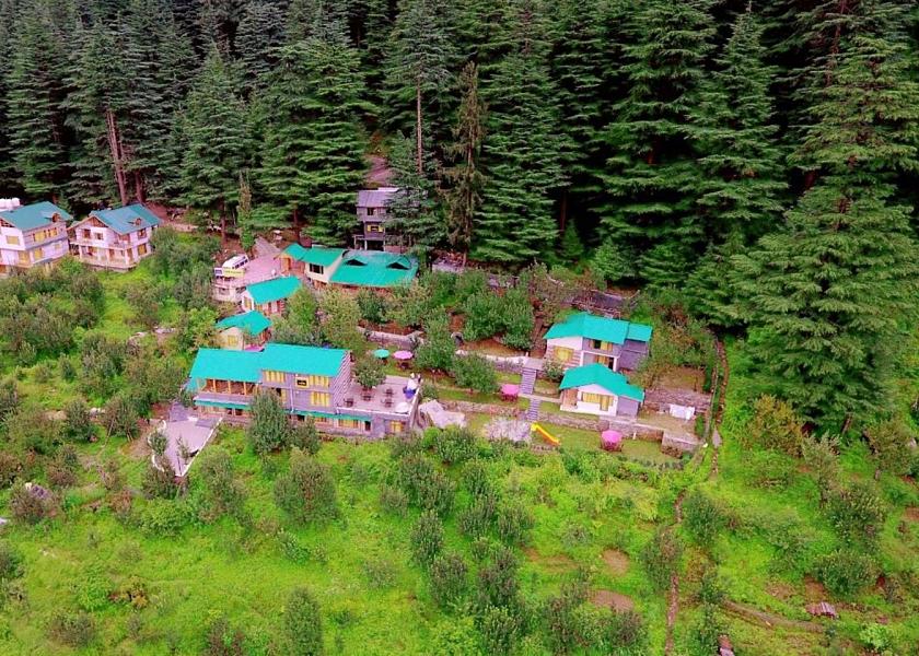Jammu and Kashmir Patnitop Hotel View