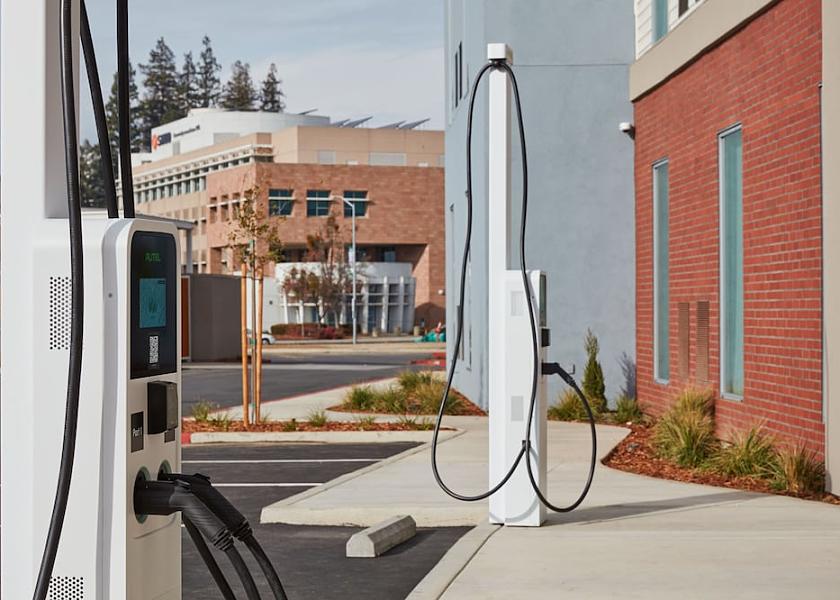 California Sacramento Electric vehicle charging station