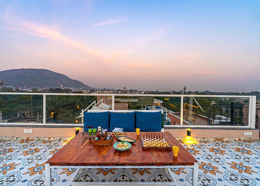 Rajasthan Bundi balcony/terrace