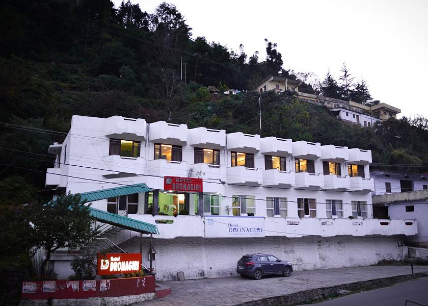 Uttarakhand Joshimath Hotel View