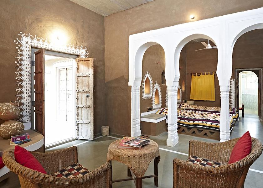 Rajasthan Mandawa Living Area