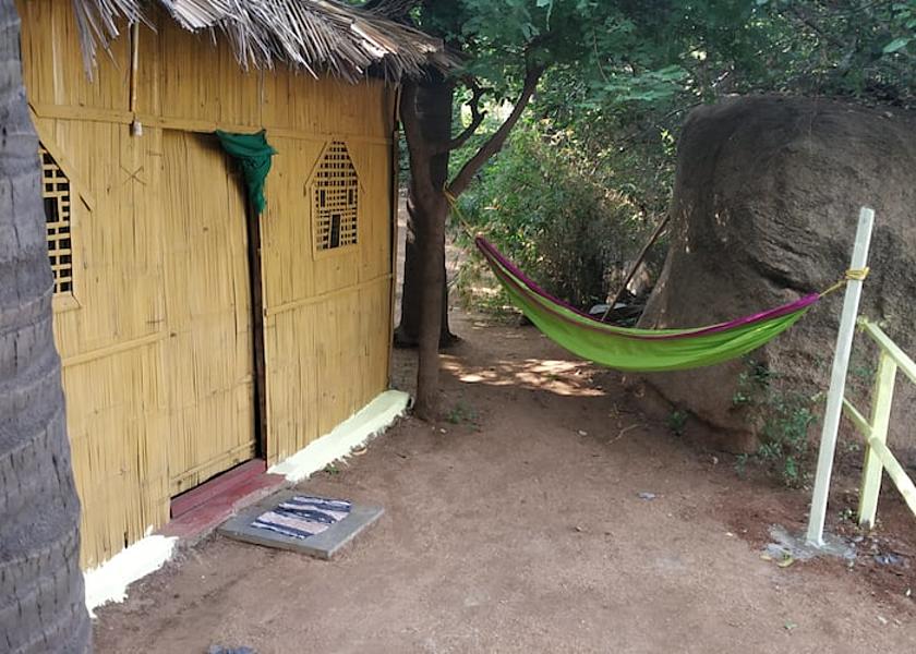 Karnataka Hampi Enjoy the complete jungle Stay Exprience in this Hut