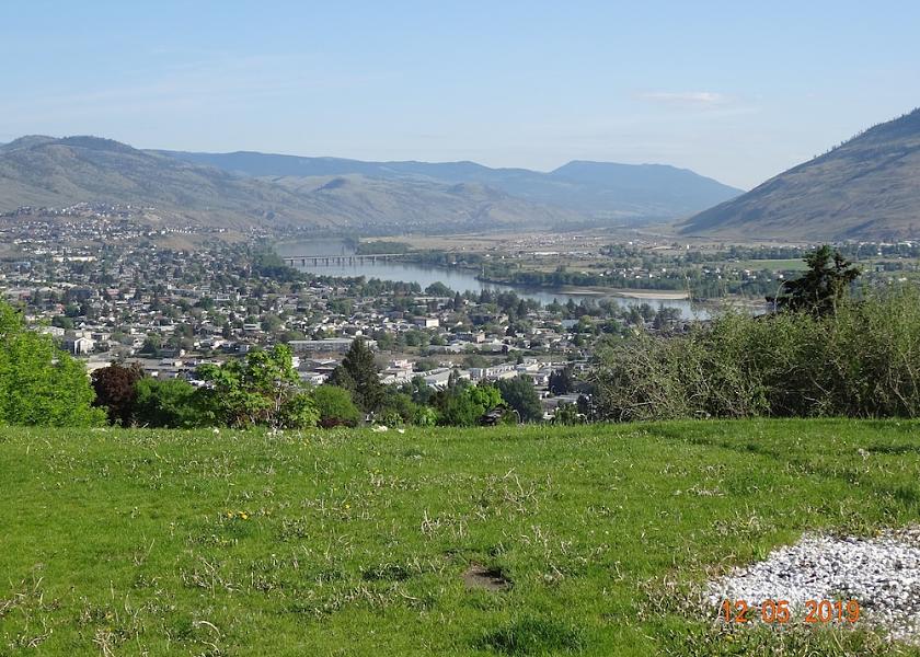 British Columbia Kamloops City View from Property