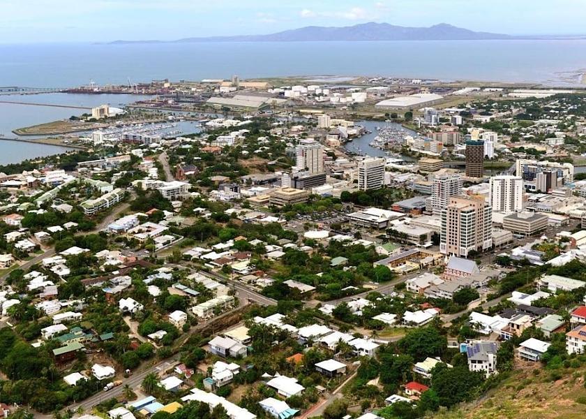 Queensland Townsville Aerial View