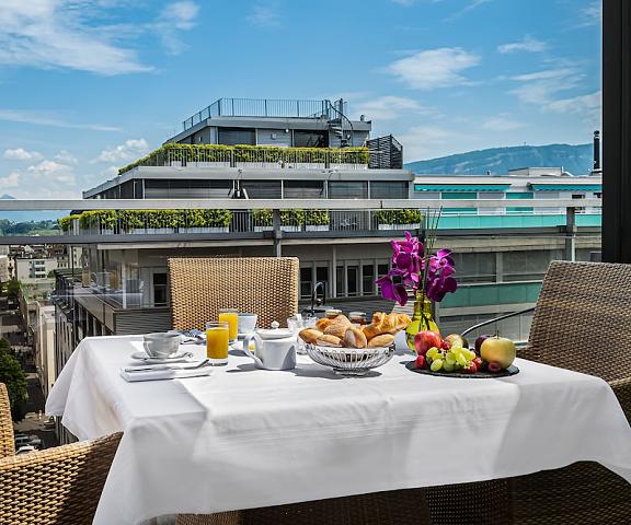Hotel Royal Canton of Geneva Geneva Terrace