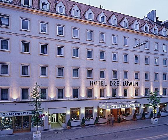 Drei Löwen Hotel Bavaria Munich Exterior Detail