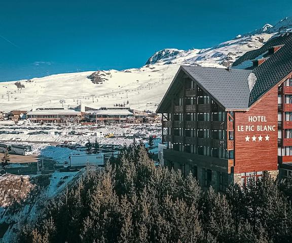 Hôtel Le Pic Blanc Auvergne-Rhone-Alpes Huez Facade