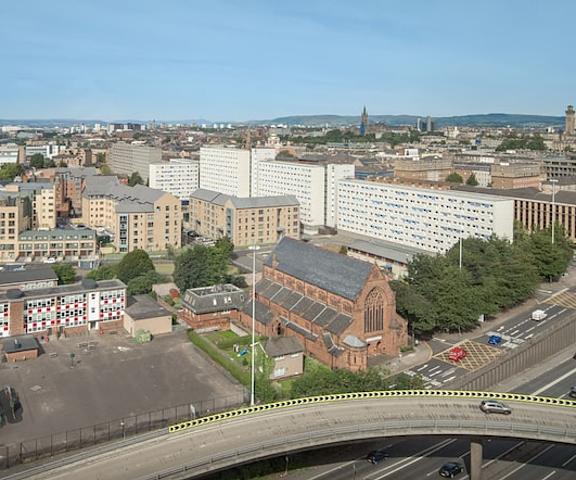 Hilton Glasgow Scotland Glasgow Aerial View