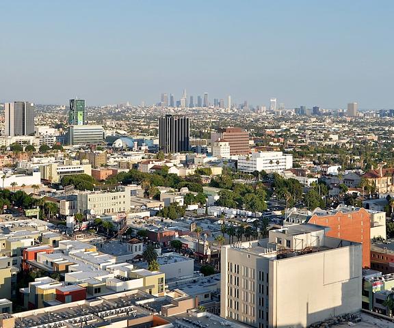 Loews Hollywood Hotel California Los Angeles Aerial View