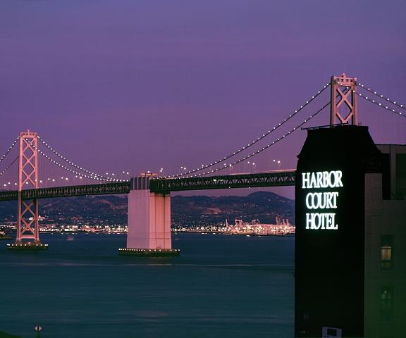 Harbor Court Hotel California San Francisco Aerial View