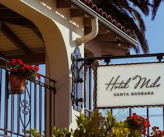 Hotel Milo Santa Barbara California Santa Barbara Facade
