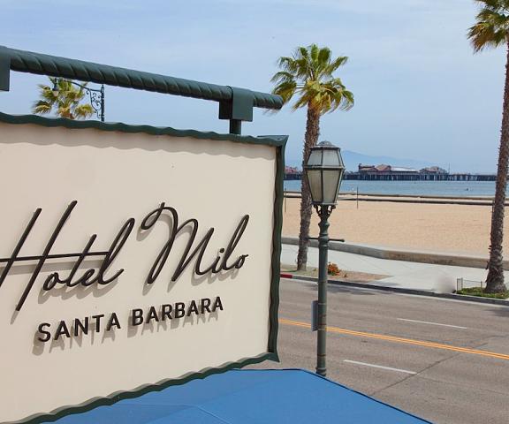Hotel Milo Santa Barbara California Santa Barbara Exterior Detail