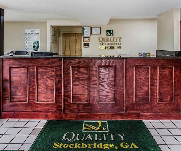 Quality Inn & Suites Stockbridge Atlanta South I-75 Georgia Stockbridge Lobby