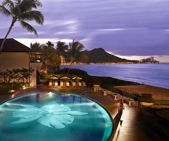 Halekulani Hawaii Honolulu Exterior Detail
