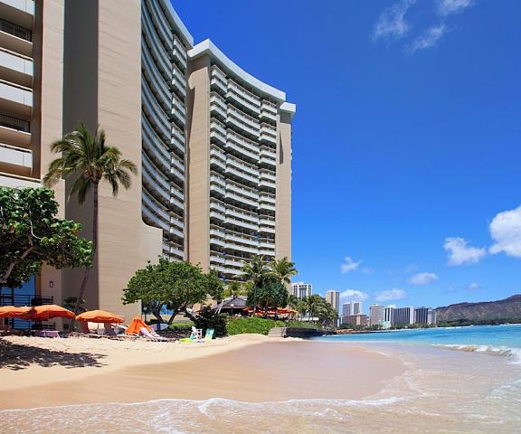Sheraton Waikiki Beach Resort Hawaii Honolulu Exterior Detail