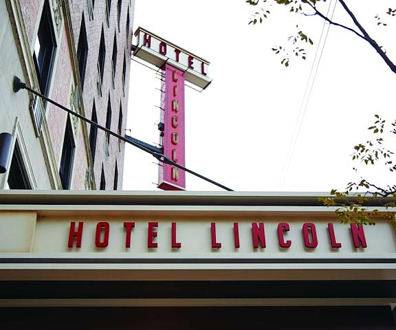 Hotel Lincoln Illinois Chicago Exterior Detail