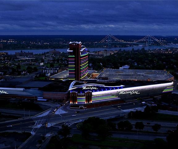MotorCity Casino Hotel Michigan Detroit Aerial View