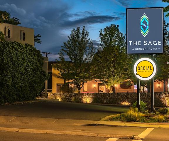 The Sage Hotel New Mexico Santa Fe Entrance