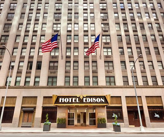 Hotel Edison Times Square New York New York Facade