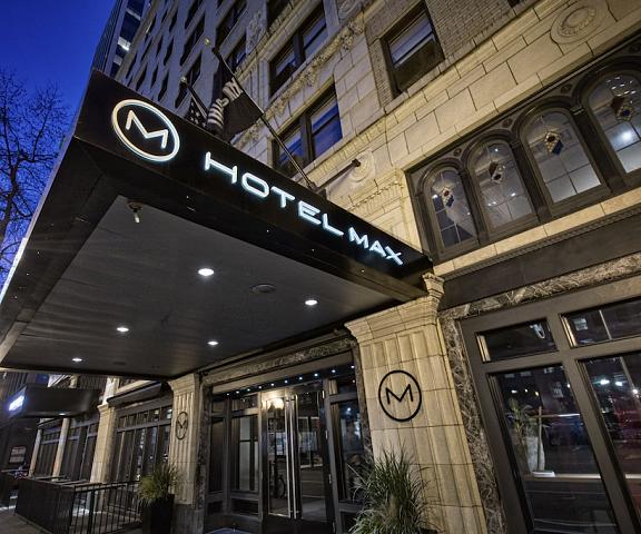 Hotel Max Washington Seattle Facade