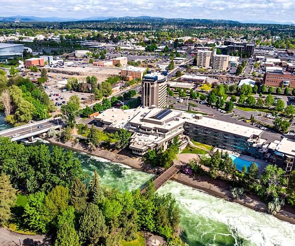 Centennial Hotel Spokane Washington Spokane Aerial View