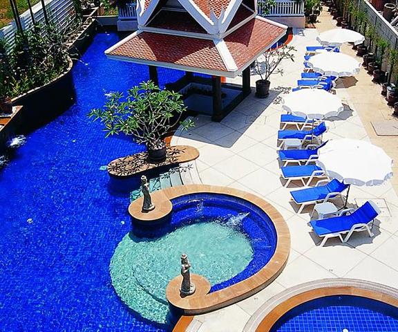Kata Poolside Resort Phuket Karon Aerial View