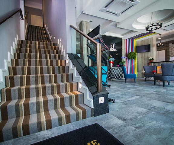 Indra Hotel - Boutique Suites Perak Ipoh Staircase