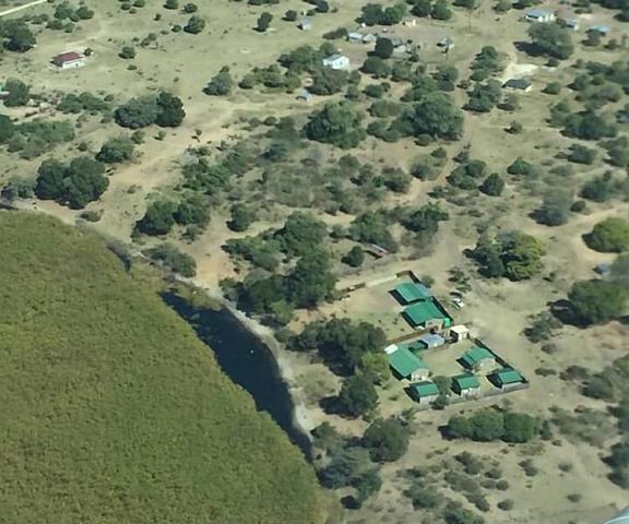 Ditlhapi Guest House null Shakawe Aerial View