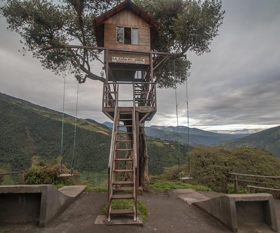 Casa Giralda Tungurahua Banos Land View from Property